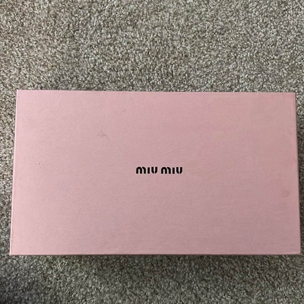 Used Miu Miu Jeweled Heels